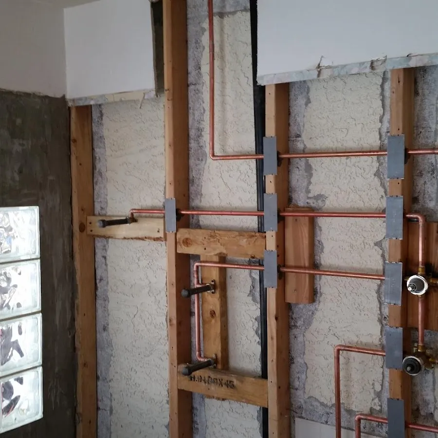 Copper pipe installation for Burst Pipe Repair in South Strabane
