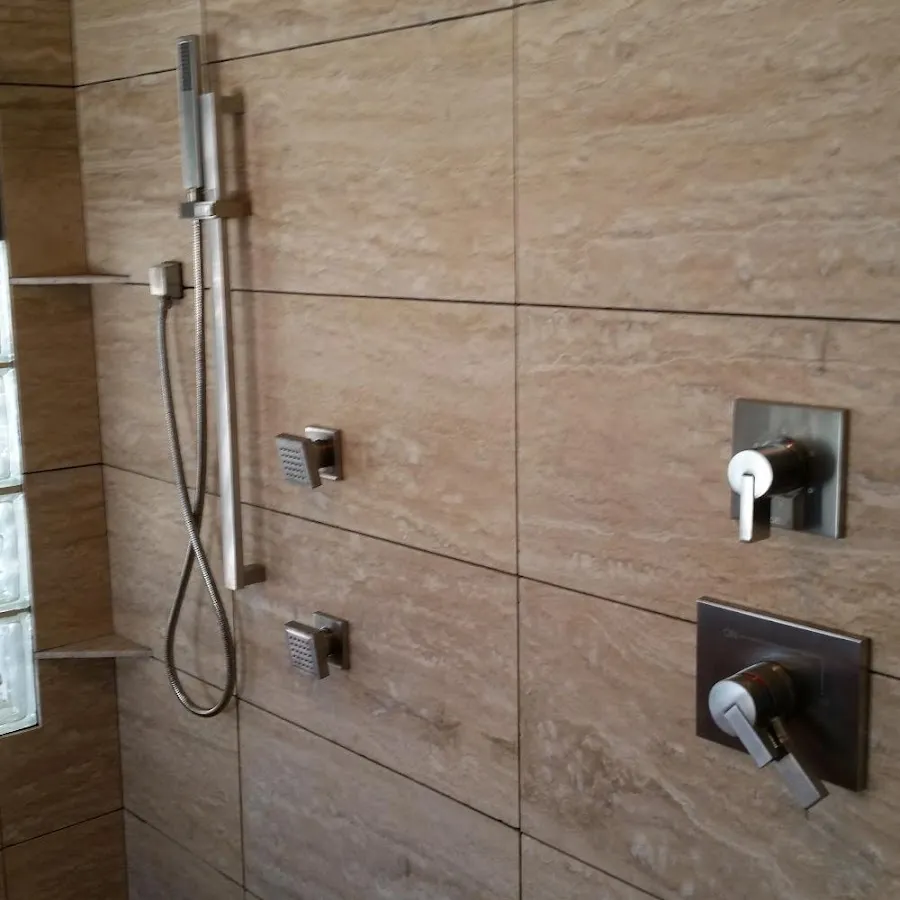 Shower fixture installation for Water Heater Replacement in South Strabane